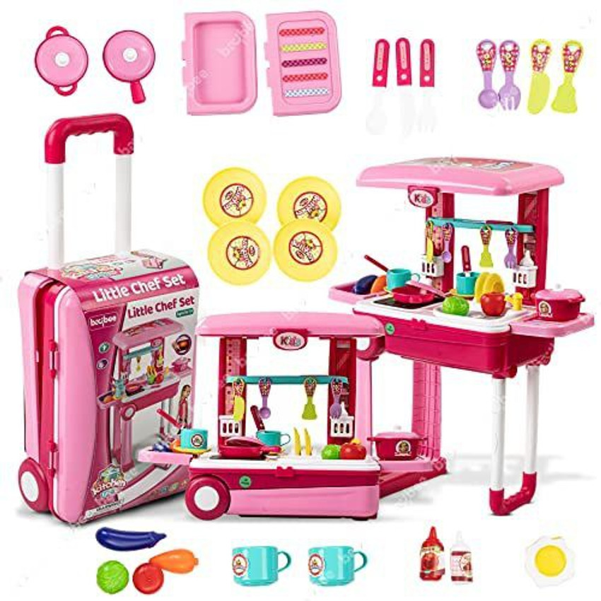 Kitchen toy set for little girl sale