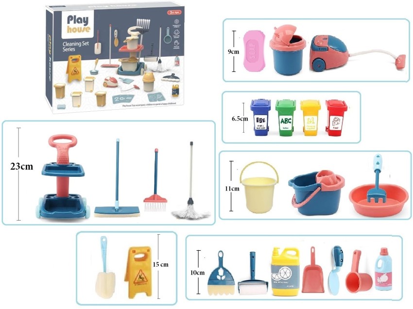 15 PCs Kids House Cleaning Set