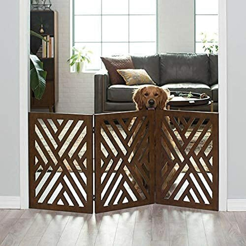 HusNain Wooden Pet gate for Safety Baby Gate for Stairs Freestanding Child Barrier Solid Wood Plain Screen Partition Price in India Buy HusNain Wooden Pet gate for Safety