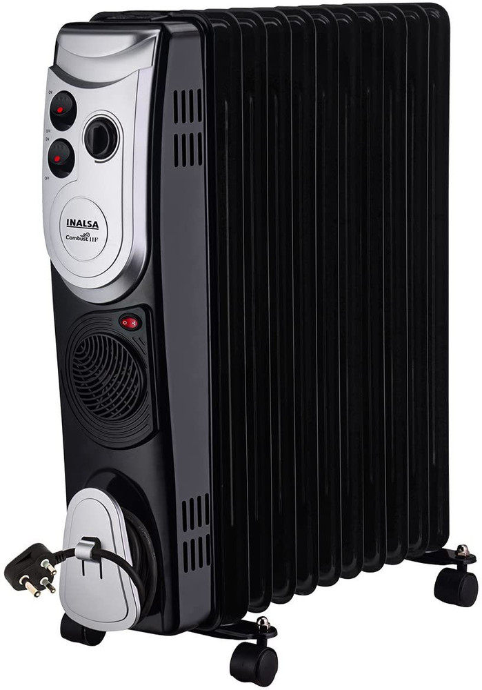 Inalsa Combust 11F OFR With Turbo Fan I Variable Temperature Control 11Fins  Oil Filled Room Heater Price in India - Buy Inalsa Combust 11F OFR With  Turbo Fan I Variable Temperature Control