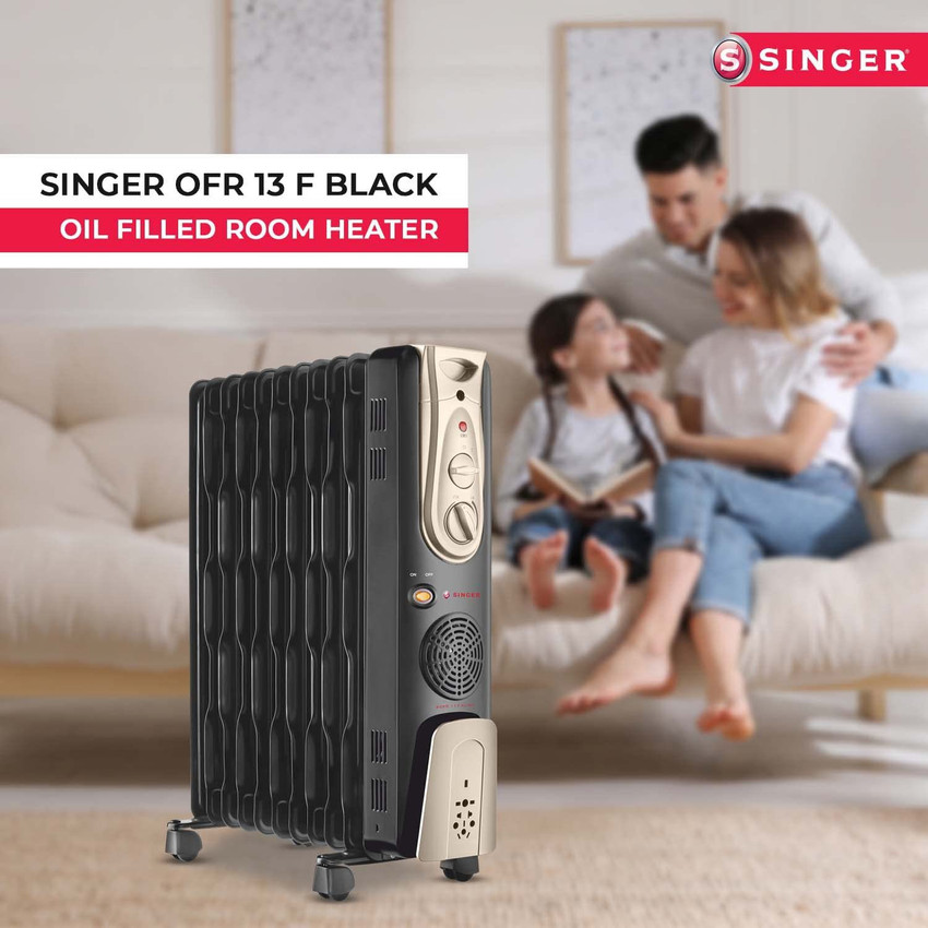 Singer OFR 13 Fin 2900 Watts Oil Filled PTC Fan Room Heater Fan Room Heater  Price in India - Buy Singer OFR 13 Fin 2900 Watts Oil Filled PTC Fan Room  Heater
