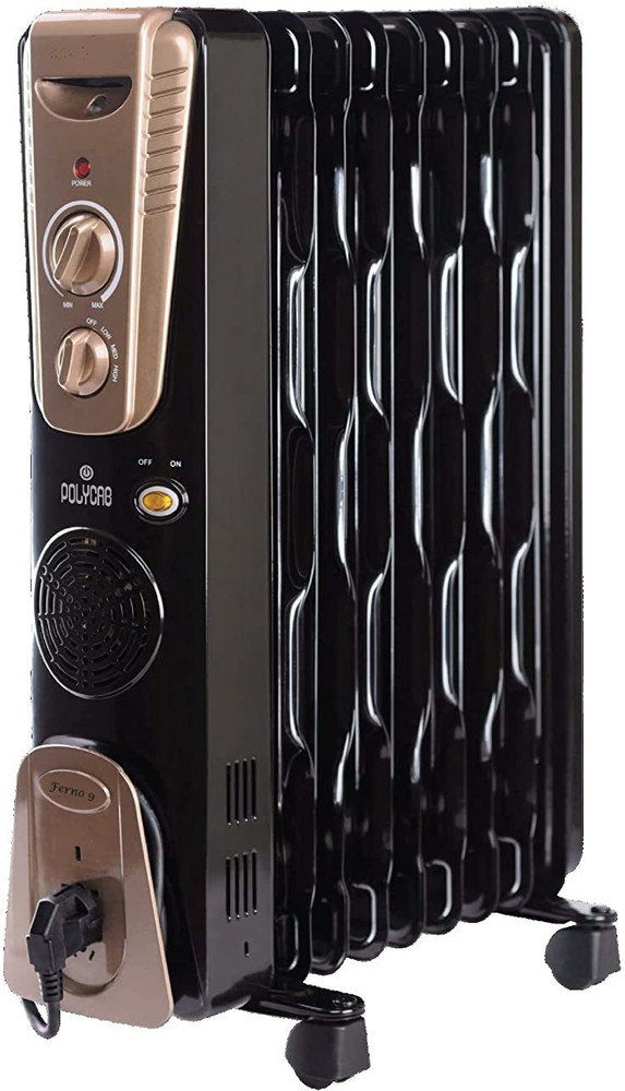 Polycab OFR Room Heater, 13 Fin 2900 W Oil Filled Radiator with 400 Watts  PTC Fan Heater Oil Filled Room Heater Price in India - Buy Polycab OFR Room  Heater, 13 Fin