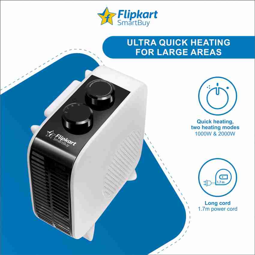 Flipkart SmartBuy Insta-Hot Fan Room Heater Price in India - Buy Flipkart  SmartBuy Insta-Hot Fan Room Heater online at Flipkart.com