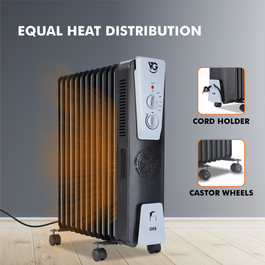 VG OFR 11 FIN Oil Filled Room Heater Price in India - Buy VG OFR 11 FIN Oil  Filled Room Heater online at Flipkart.com