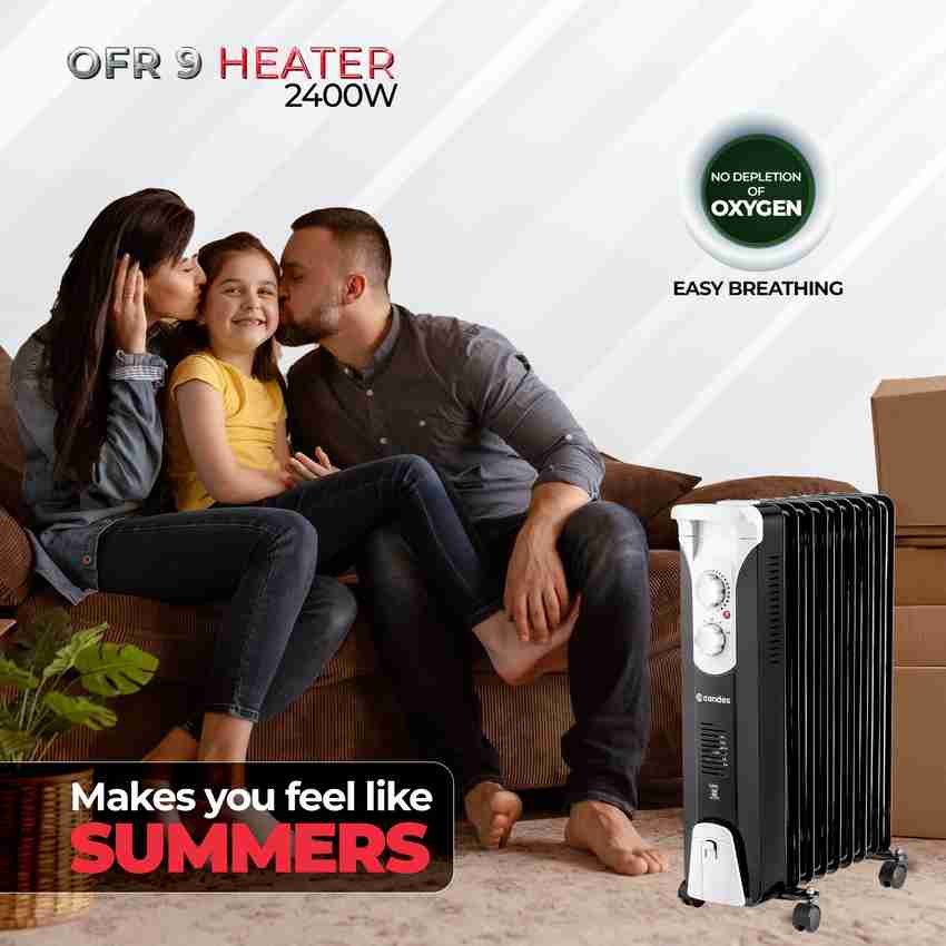 Candes 9FINOFRH1CC 9Fin Oil Filled Room Heater Price in India - Buy Candes  9FINOFRH1CC 9Fin Oil Filled Room Heater online at Flipkart.com