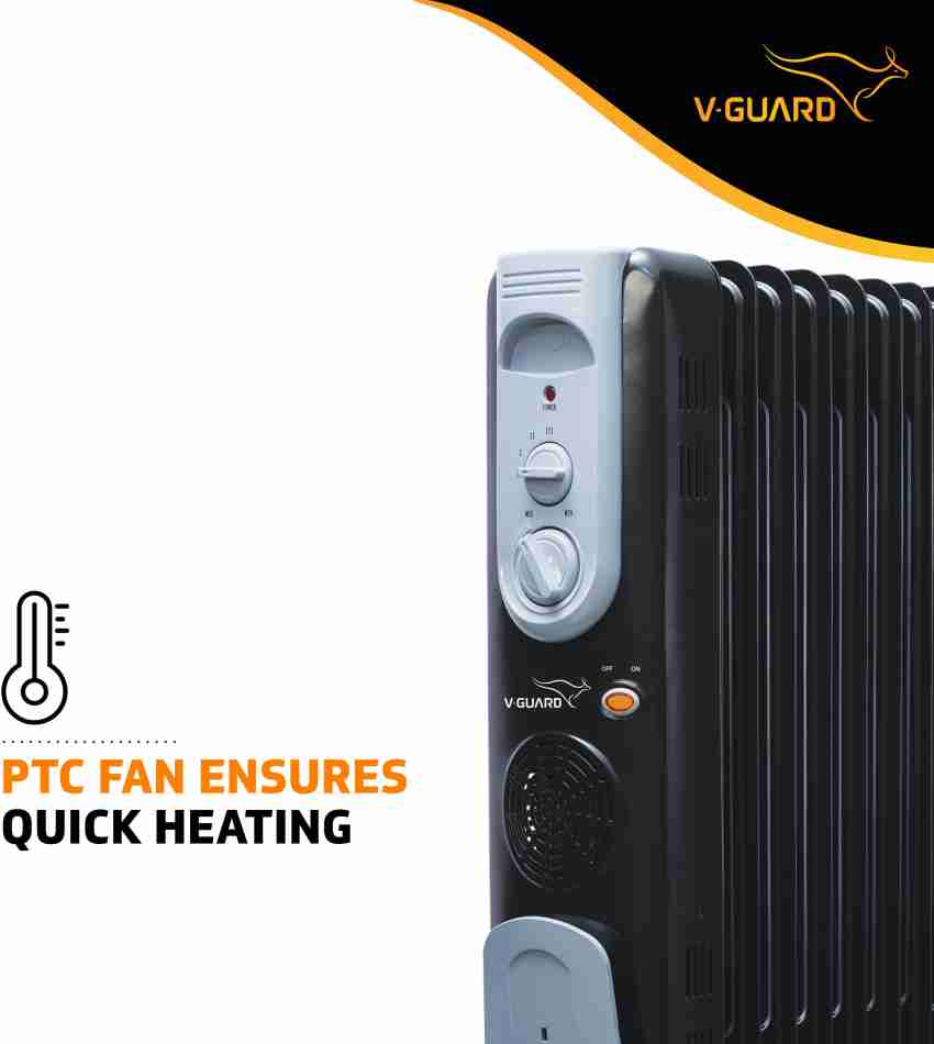 V-Guard EOFR 2900 EOFR 11 Fin Oil Filled Room Heater Price in India - Buy  V-Guard EOFR 2900 EOFR 11 Fin Oil Filled Room Heater online at