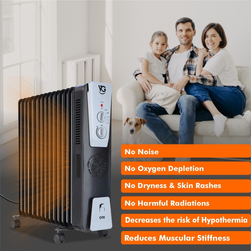 BAJAJ Majesty RH13 F Plus Oil Filled Room Heater Price in India