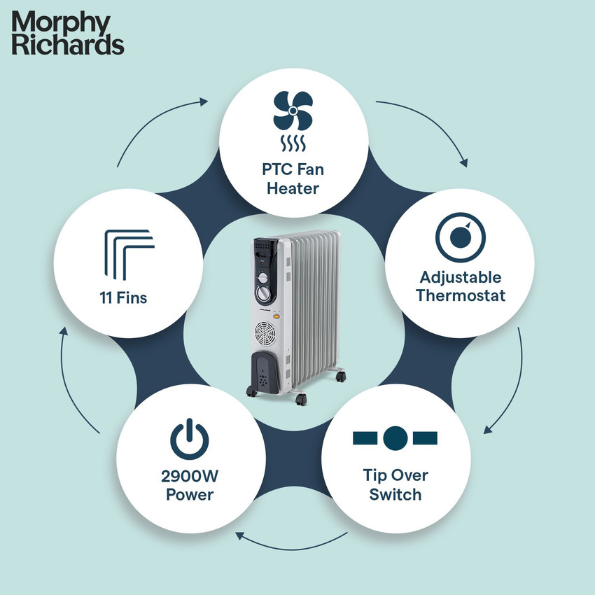 Morphy Richards OFR-11F Oil Filled Room Heater Price in India - Buy Morphy  Richards OFR-11F Oil Filled Room Heater online at Flipkart.com