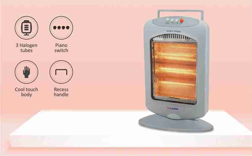 Lazer Warmaire Oscillation 1200 Watt Halogen Room Heater Price in India -  Buy Lazer Warmaire Oscillation 1200 Watt Halogen Room Heater online at  Flipkart.com