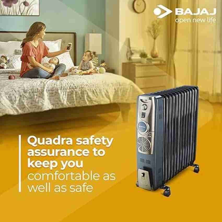 BAJAJ Majesty RH13 F Plus Oil Filled Room Heater Price in India