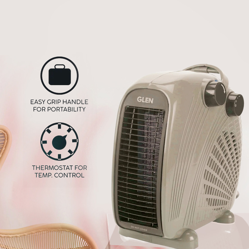 Glen HA-7020BGFH Glen Fan Heater 7020 2000 Watt two Heat Setting Beige  Color Halogen Room Heater Price in India - Buy Glen HA-7020BGFH Glen Fan  Heater 7020 2000 Watt two Heat Setting