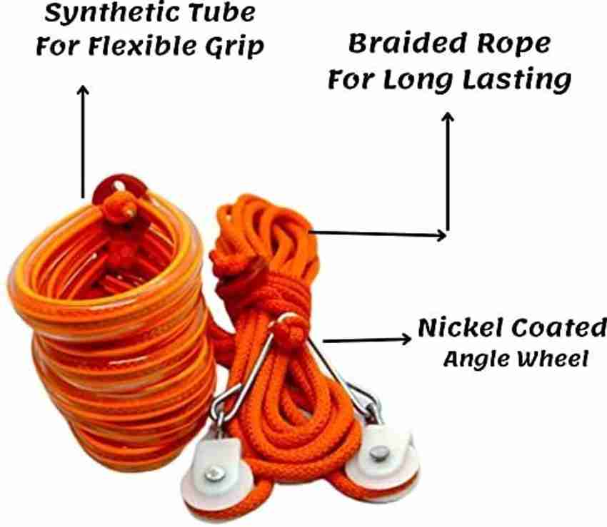 NATURAL Pocket Gym Rope For Men and Women Tummy Trimmer Export Quality Orange Buy NATURAL Pocket Gym Rope For Men and Women Tummy Trimmer Export Quality Orange Online at Best Prices