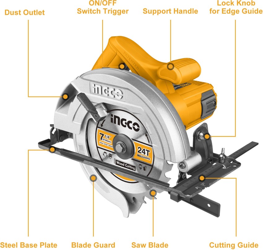 Table top circular online saw