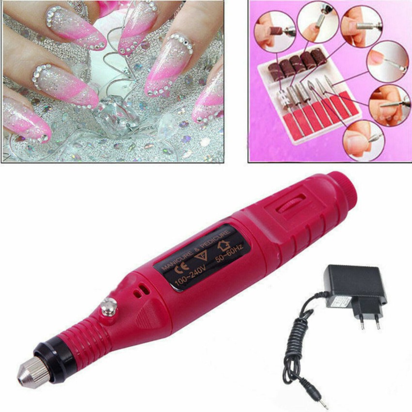 Electric Nail Drill Machine,Lumcrissy Professional Colorful Rechargeab –  SHECAGO BEAUTY SOURCE