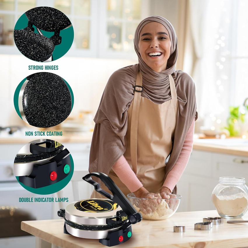 LIBRA Roti Maker Electric Automatic Chapati Maker Electric Roti and Khakra Maker Price in India Buy LIBRA Roti Maker Electric Automatic Chapati Maker Electric Roti and Khakra Maker online