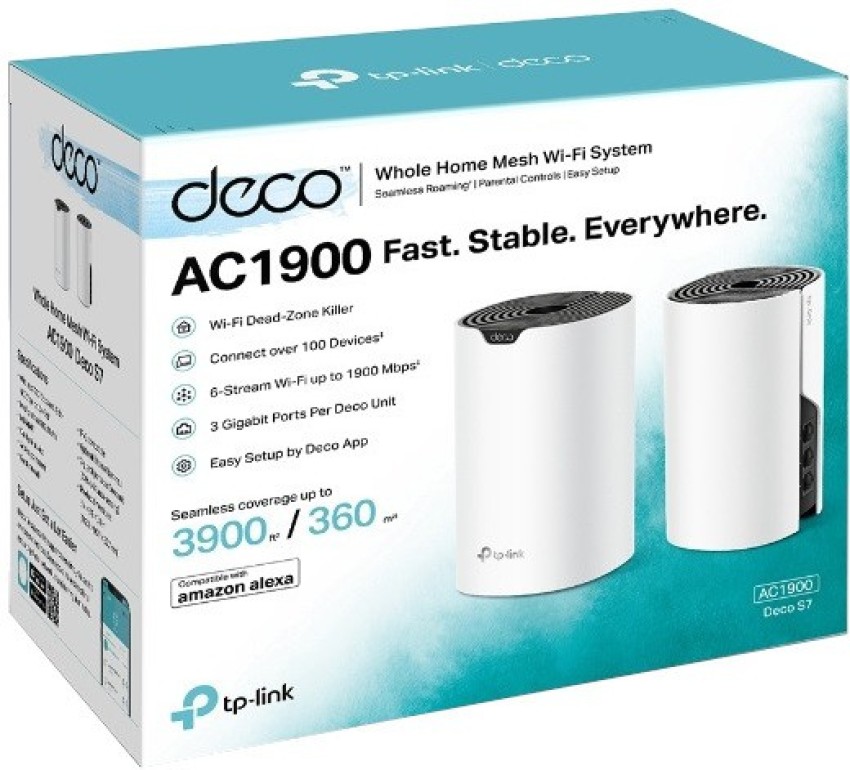 TP-Link Deco S7(2-pack) 1900 Mbps Mesh Router - TP-Link : Flipkart.com