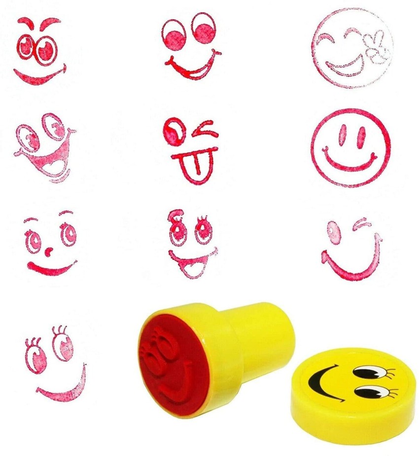 Stickers Autocollants Scrapbooking Smileys Stamping - émoticône