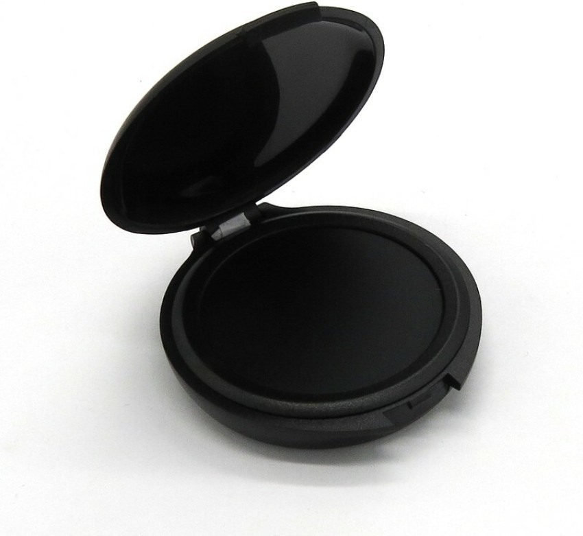 round office fingerprint stamp pad/plastic black