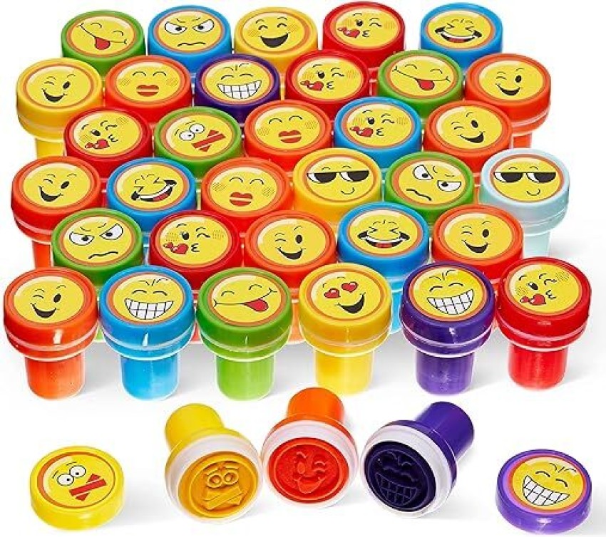 Oytra - Smiley and Motivation Stamps for Kids Self Ink
