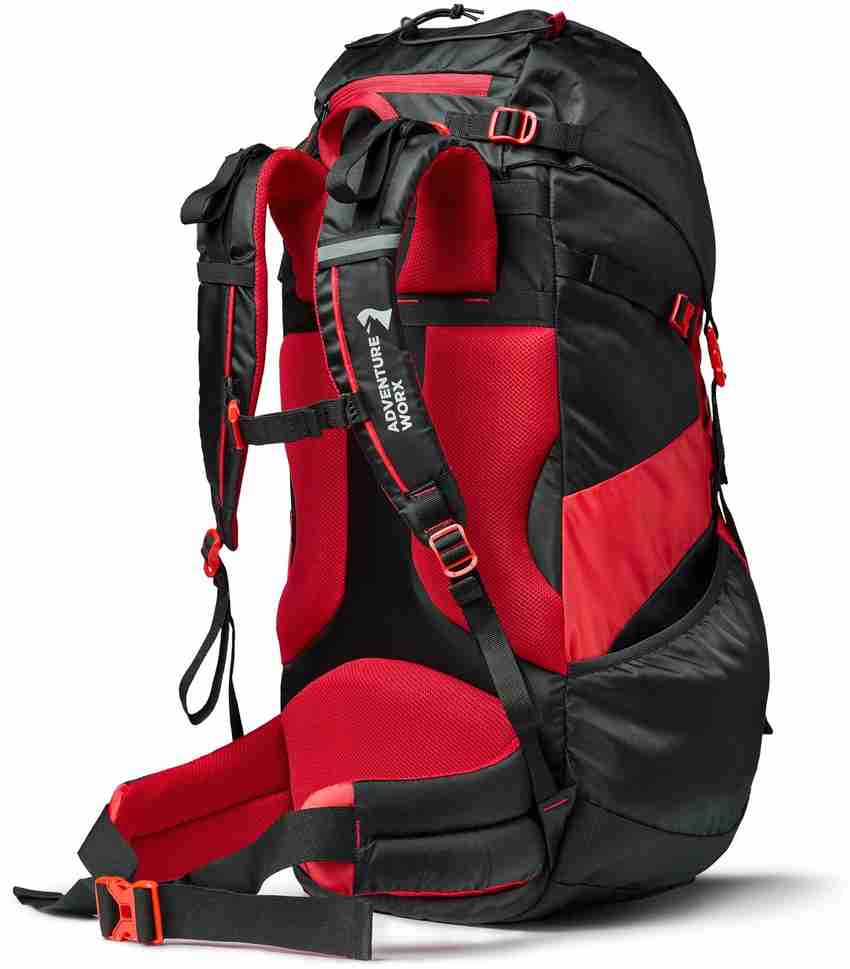 Adventure Worx Zero 50 Ltr Rucksack Rucksack 50 L Black Red