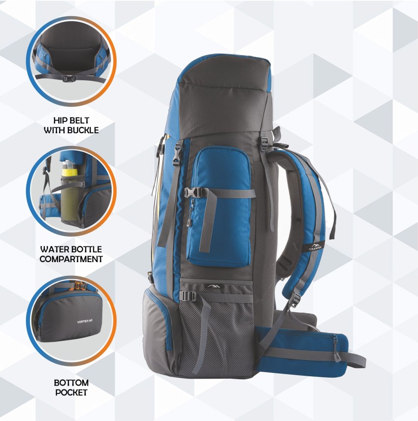 Buy Trawoc HK007 Skyblue Travel Backpack Camping Hiking Rucksack