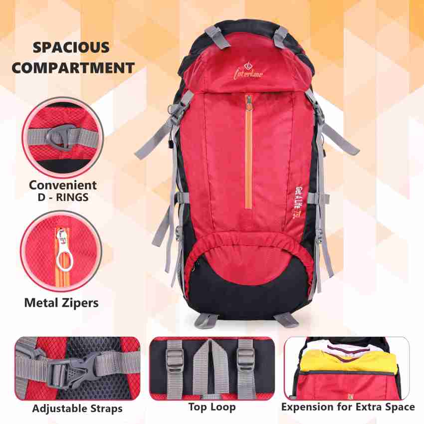 Roadtripper Bag 45 // 55 - Rosso Acceso - Roadtripper Bag 45