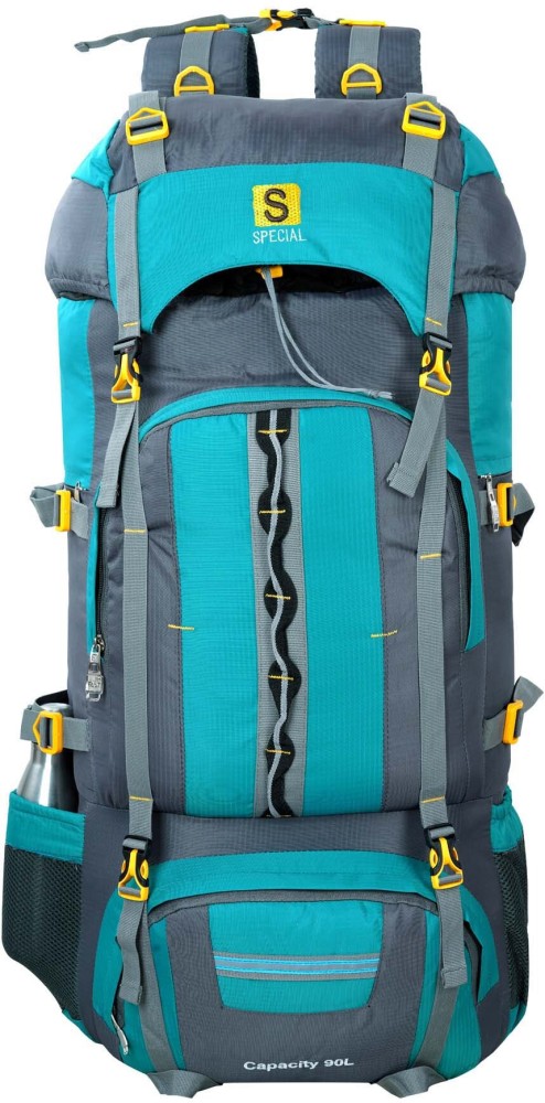 SPECIAL 90L Trendy Mountain Hiking Trekking Bag Camping Waterproof Shoe Compartment bags Rucksack 90 L GREEN Trekking BAG Price in India Flipkart