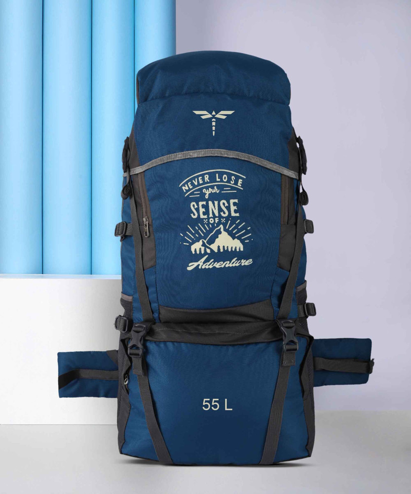 IMPULSE Rucksack bag travel bag for men tourist bag backpack for hiking trekking camping Rucksack 55 L