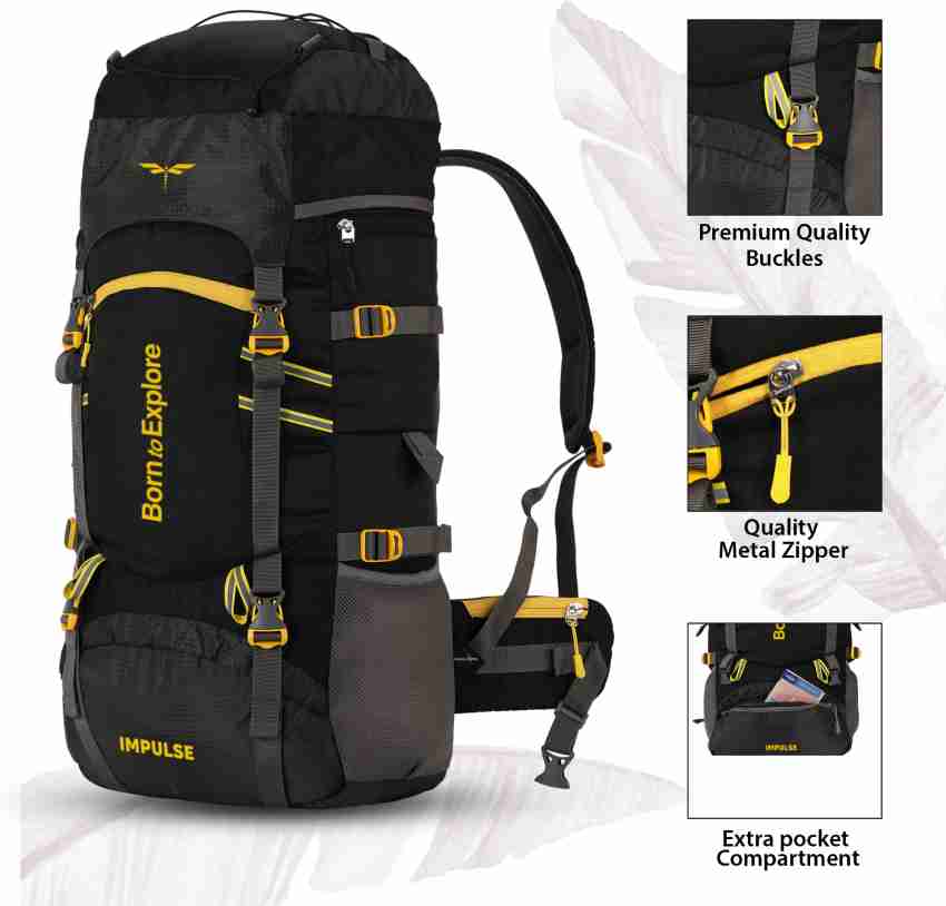 Buy Impulse Rucksack bags 90 litres travel bag for men tourist bag