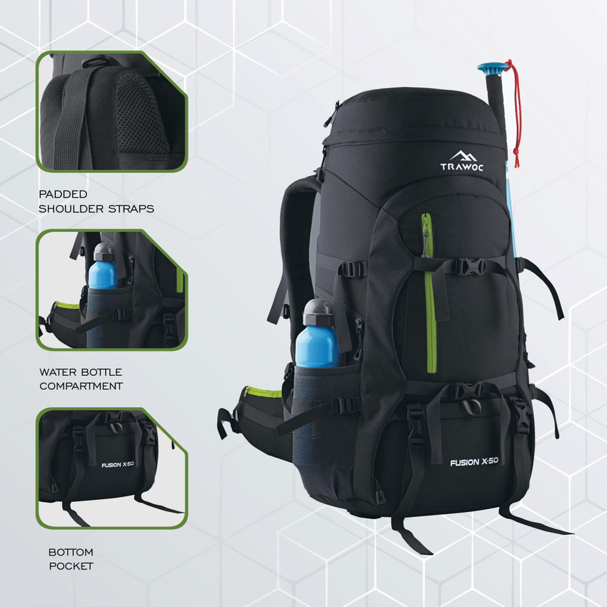 Front top open rucksack