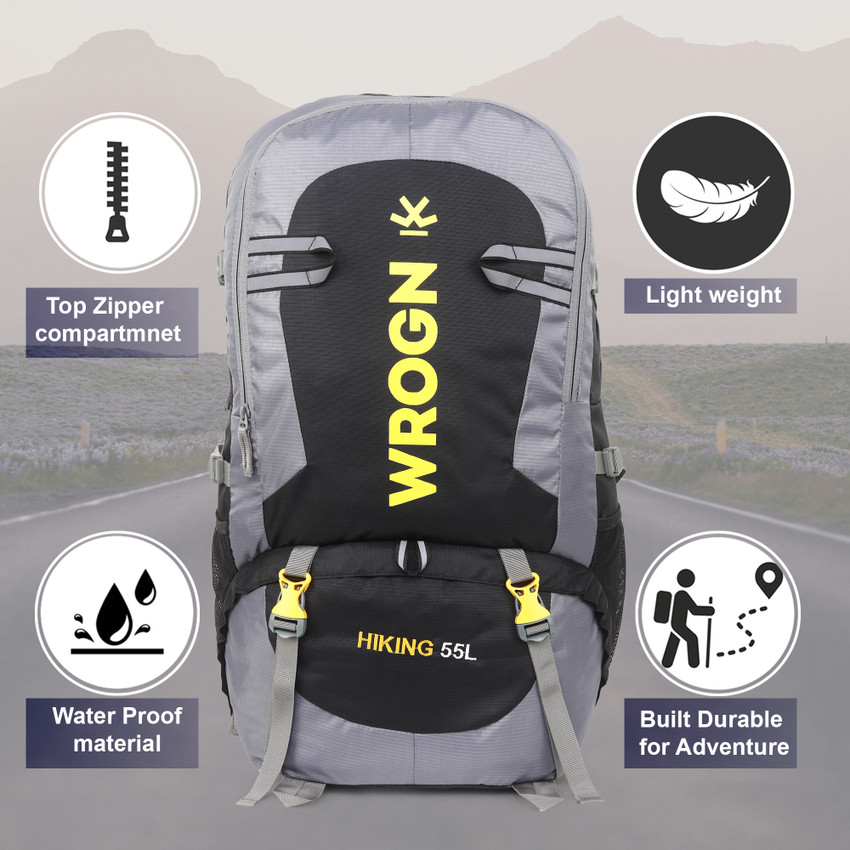 Trekking bags flipkart shop