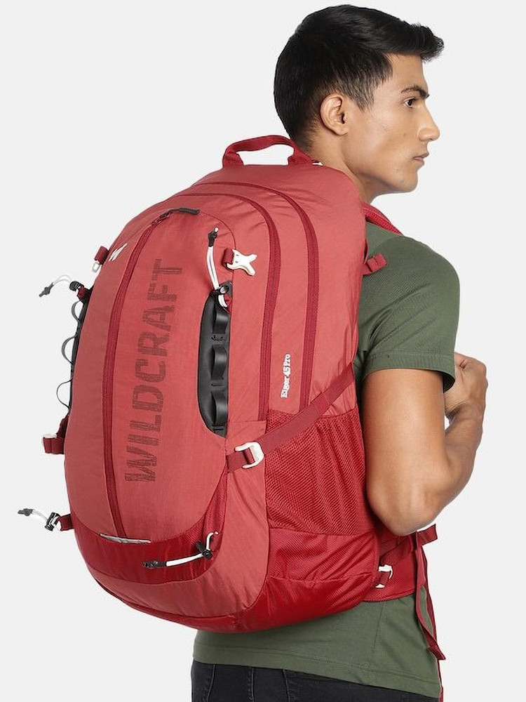 Wildcraft 45 ltrs red rucksack shop