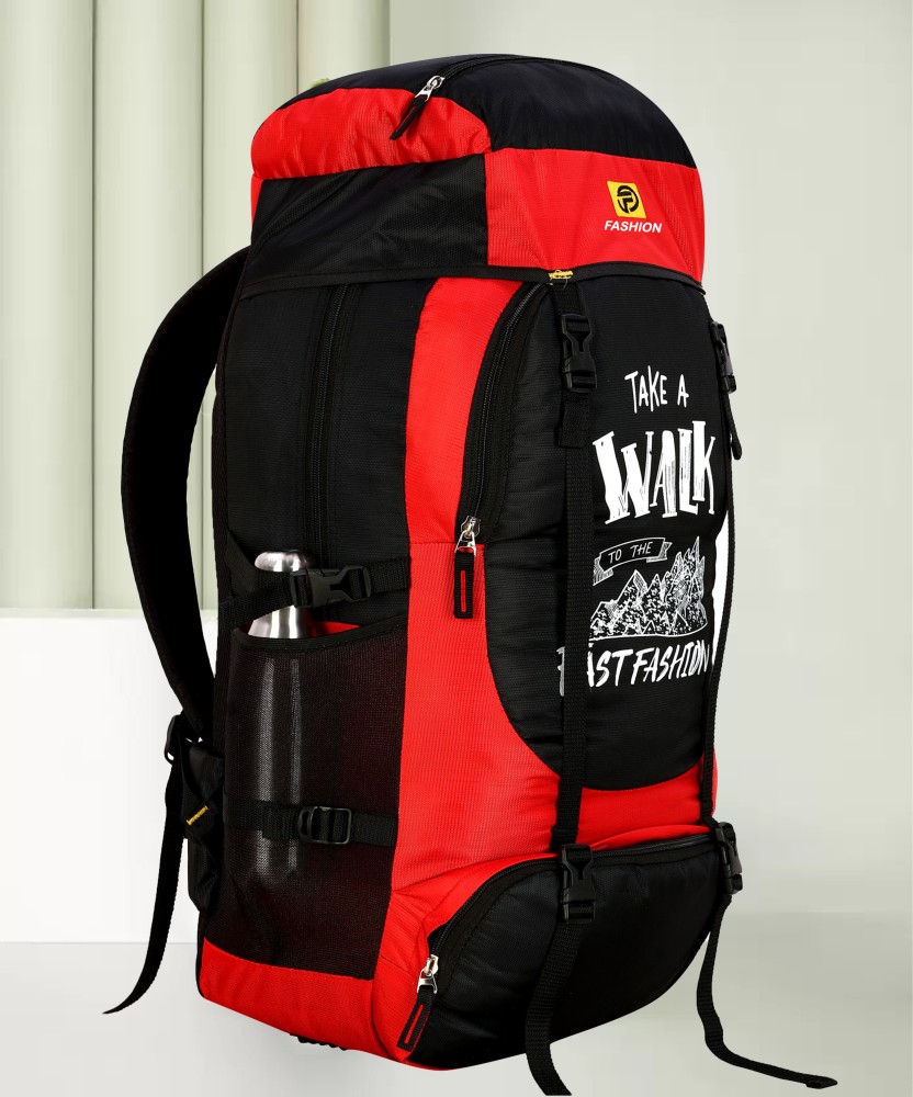 Fast Fashion Tracking shoulder Rucksack Bag Rucksack 60 L Red Price in India Flipkart