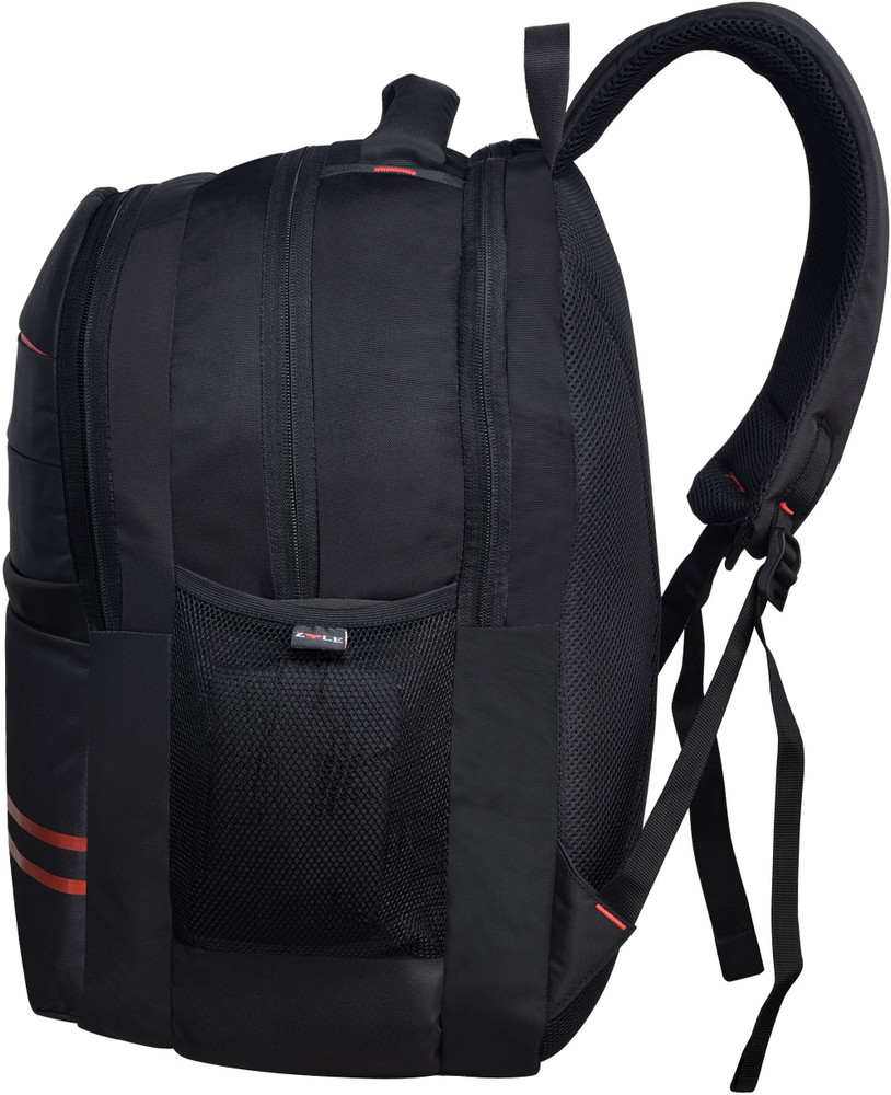 Zyle Low Price Bags for Men Women Office with 4 Spacious compartments Rucksack 34.1 L black Price in India Flipkart