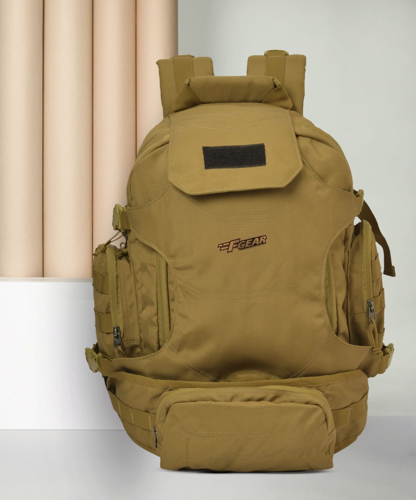 F GEAR Military Ambush Khaki Rucksack 32 L Khaki Price in India Flipkart