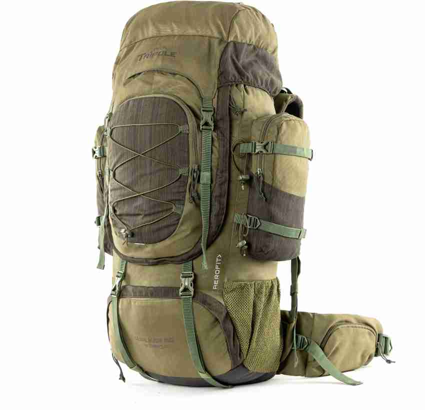 Tripole Walker Pro Rucksack for Trekking and Hiking Rucksack 80 L Olive  Green Price in India