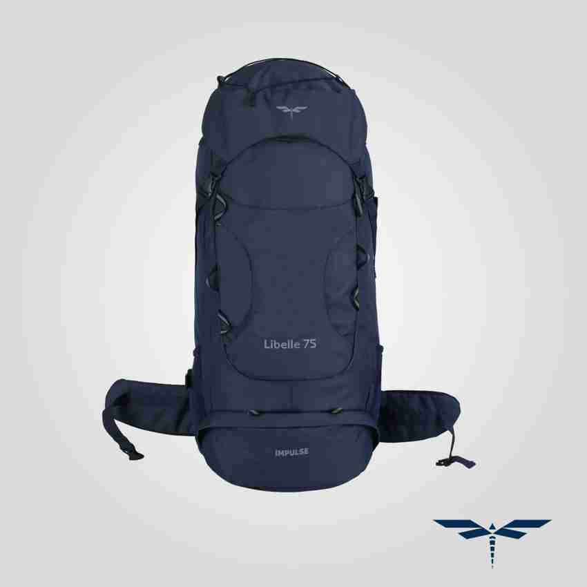 Impulse 65 ltrs hotsell blue trekking backpack