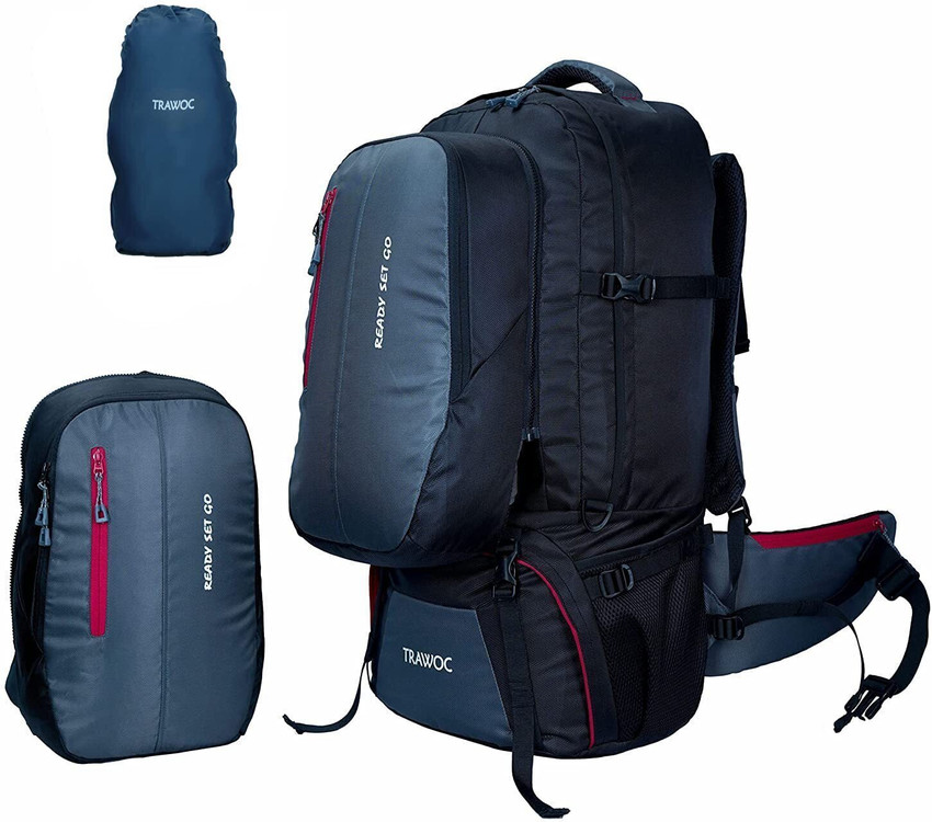 Travel backpack with detachable daypack on sale