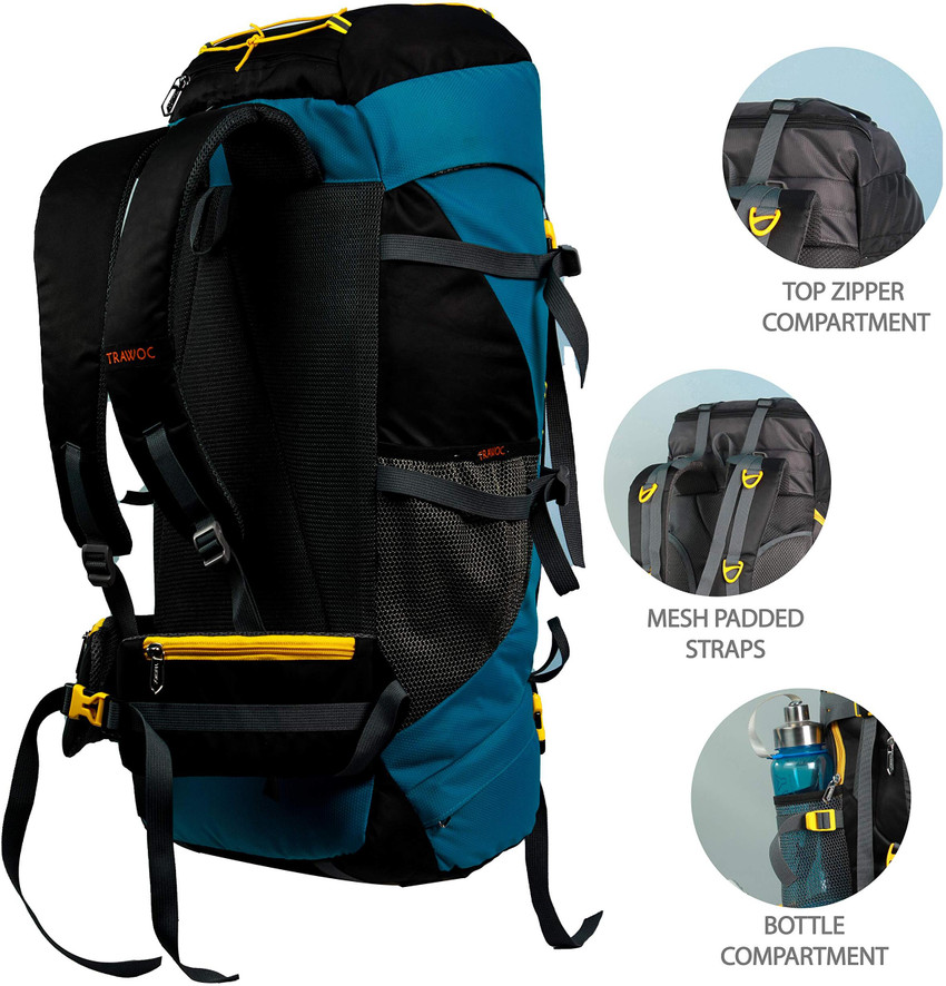 TRAWOC Travel Backpack for Hiking Trekking Bag Camping 3 Year