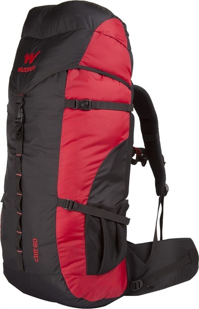 Wildcraft 60 clearance ltrs black rucksack