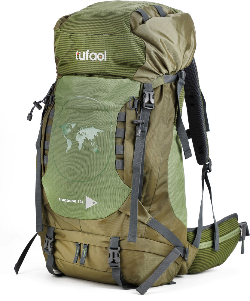 TUFAOL Tragoose 70L Rucksack 70 L Miltary green Price in India Flipkart