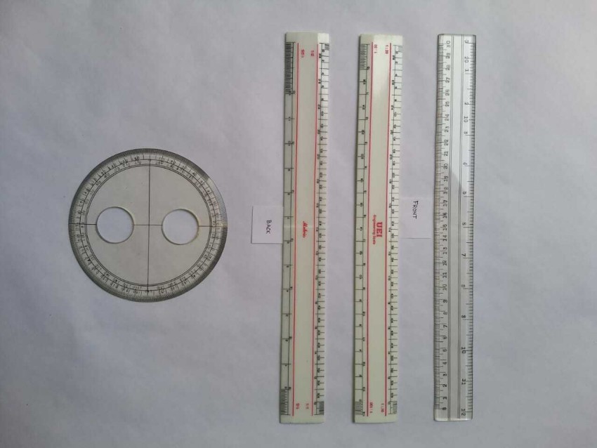 6 Scales Ruler 
