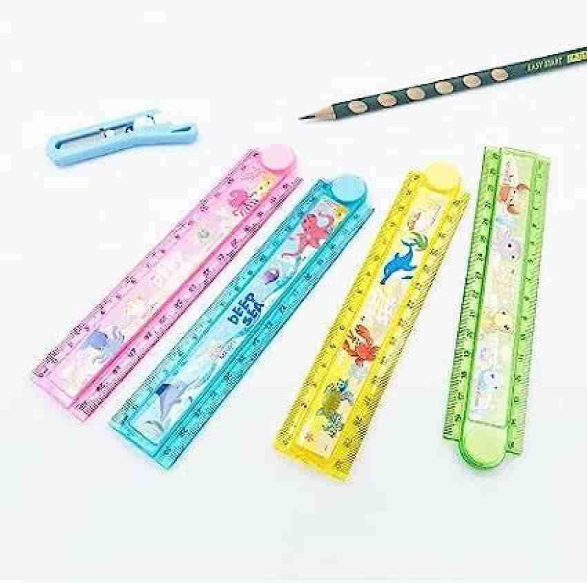Parseed Designer cartoon Folding scales for kids Ruler -  Folding Scale