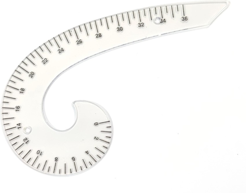 French Curve Ruler Set For Drafting - 6 Piece