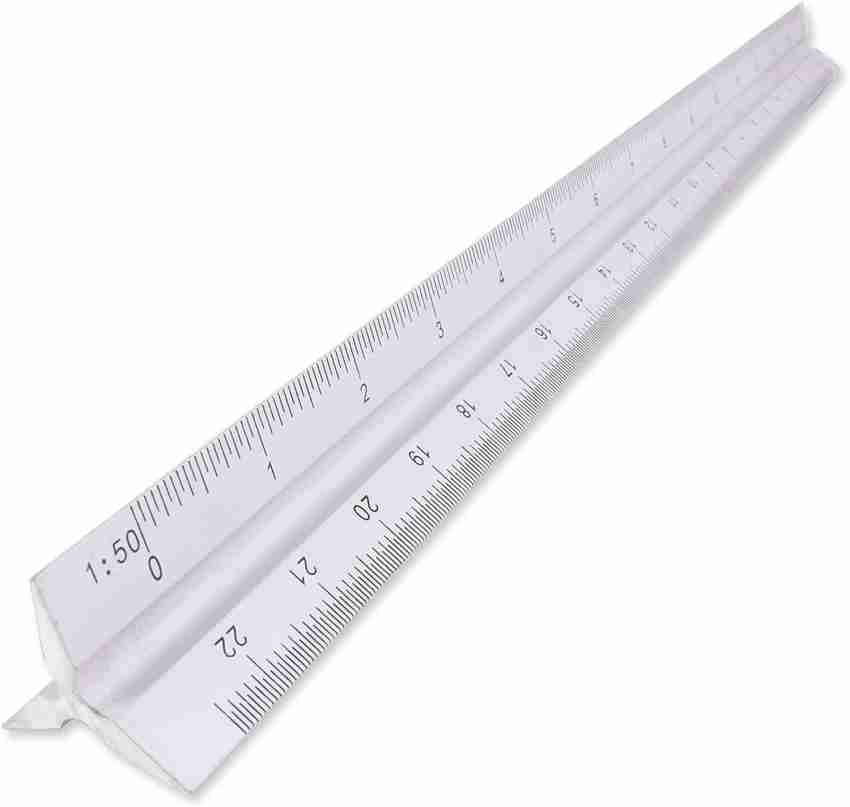 KNAFS Triangular Architect Ruler TriScale Engineer