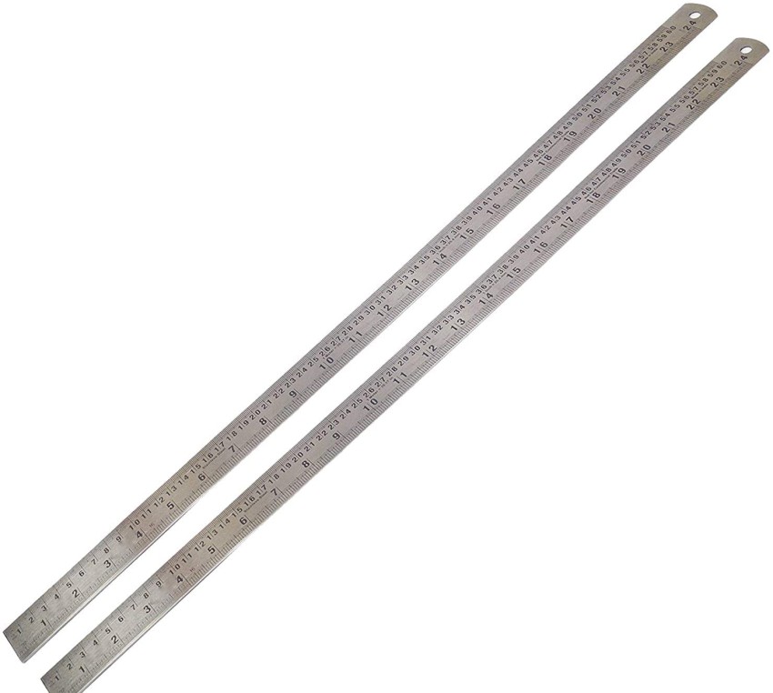 Long on sale steel ruler