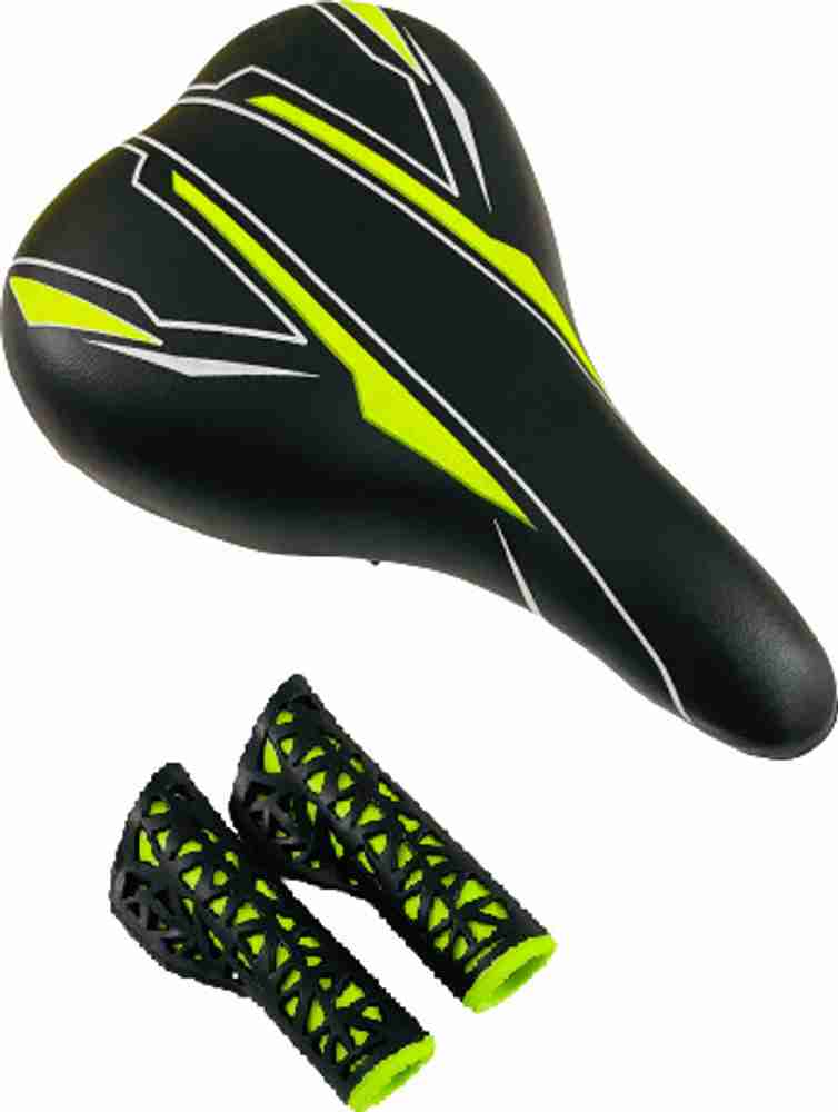 impetus Bicycle Saddle Grip Combo Green Cycle Seat Handlebar Grip Senior MTB Bikes Saddle Buy impetus Bicycle Saddle Grip Combo Green Cycle Seat Handlebar Grip Senior MTB Bikes Saddle Online at