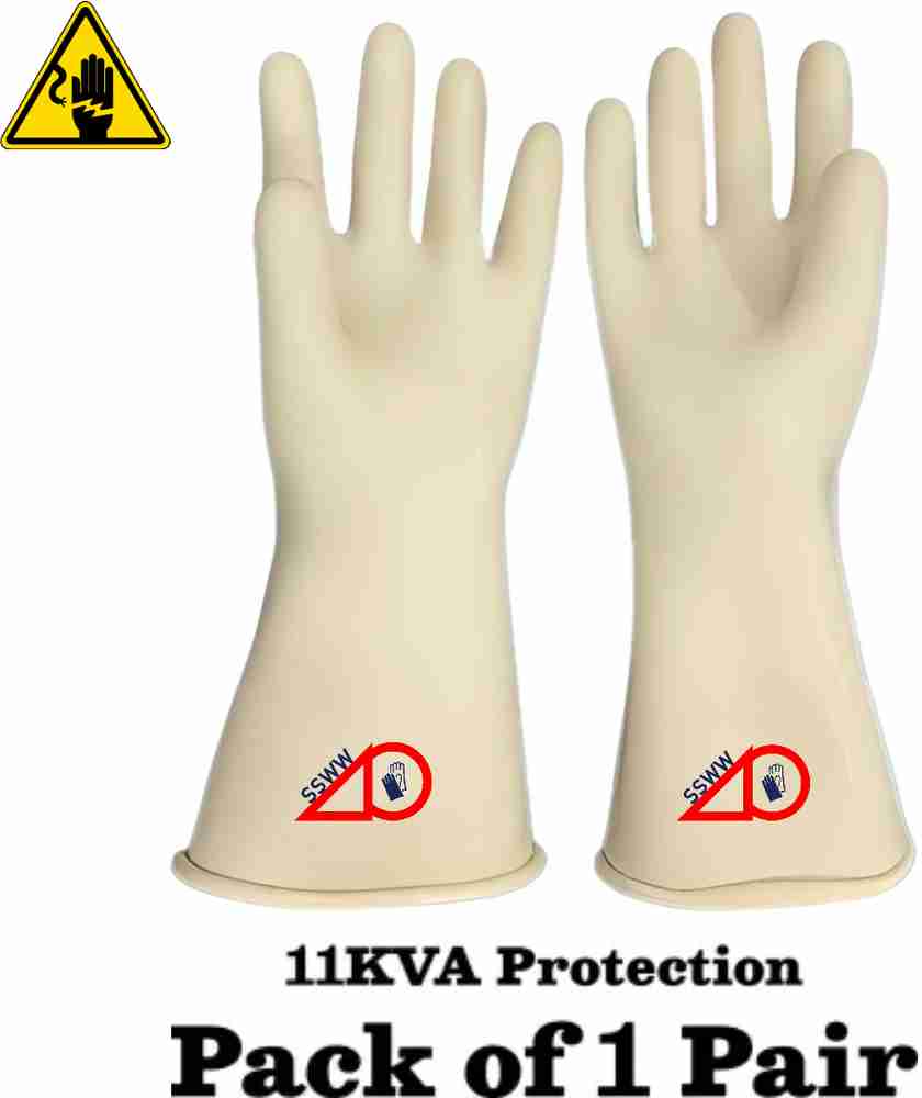 Electrical Safety Gloves 440v 33 Kv Vidyut Electrical Gloves