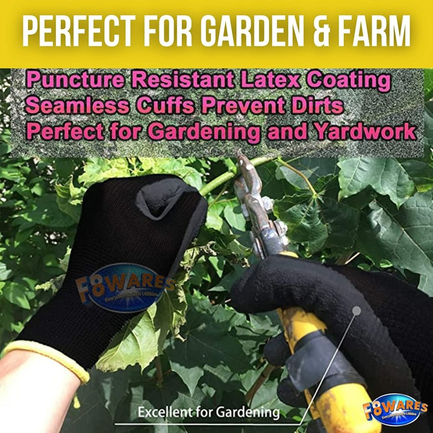 F8WARES Industrial Hand Gloves / Gardening Work ,Cut-resistant