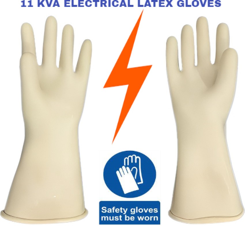 Electrical Hand Gloves Class-2  Electrical Shock Proof Hand